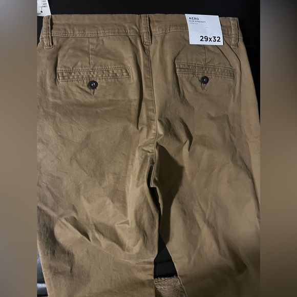 Aeropostale AERO SLIM STRAIGHT STRETCH pants 29X32 - Picture 3 of 10